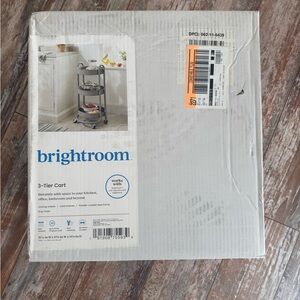 Brightroom Gray 3-Tier Cart